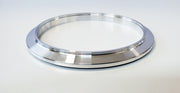 4.000" V-Band "Male + O-Ring" Flange (0.375" Overall Thickness) 6061 Aluminum - Ace Race Parts