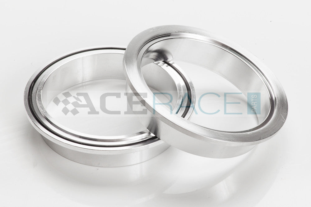 4.000" V-Band Assembly Aluminum/Stainless Combination - Ace Race Parts