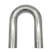 2.500" x 0.047" 180° Mandrel Bend CP2 Titanium - (3.750" CLR / 6.000" Legs) - Ace Race Parts