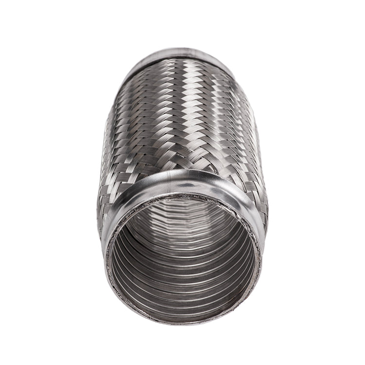 2.000" ID x 8" Long Flex Coupling (Interlock Liner) 304 Stainless | Ace Race Parts