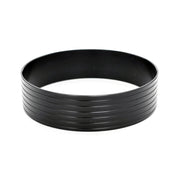HD Clamp Assembly for 3.500" OD Tubing - Black Clamp, Aluminum Flanges