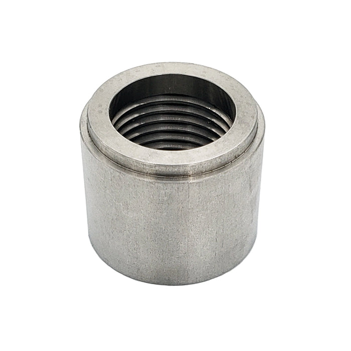 1/2" NPT Threaded Half Coupling 304 Stainless - Ace Race Parts