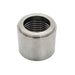 1/2" NPT Threaded Half Coupling 304 Stainless - Ace Race Parts