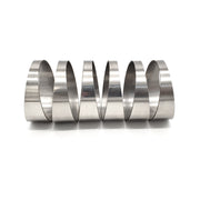 2.500" OD x 0.039" (1mm) Short Radius (1D) Pie Cut CP1 Titanium (90° Bend - 6 Pieces Total) - Ace Race Parts