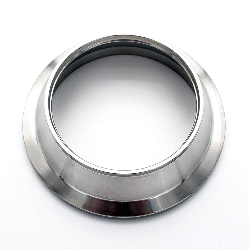2.500" Reducing V-Band Flange "Male" 304 Stainless - Fits Quick Release Clamp - Ace Race Parts