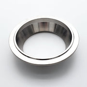 3.500" Reducing V-Band Flange "Male" 304 Stainless - Fits Quick Release Clamp - Ace Race Parts