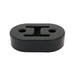 1/2" ID Exhaust Hanger Rod Support (for SKU 28051) - Black Rubber (74mm Long) - Ace Race Parts