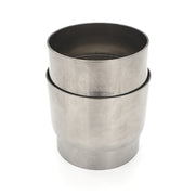 3.000" OD Double Slip Joint Adapter - Polished OD - 304 Stainless