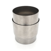 3.000" OD Double Slip Joint Adapter - Polished OD - 304 Stainless