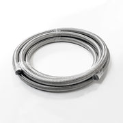 -6AN Stainless Steel Braided Flex Hose with Reinforced Rubber Liner - 5 Foot Length - Ace Race Parts