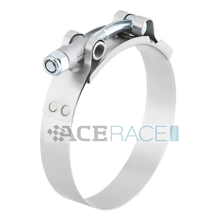 4.000" T-Bolt Clamp 304 Stainless - Ace Race Parts