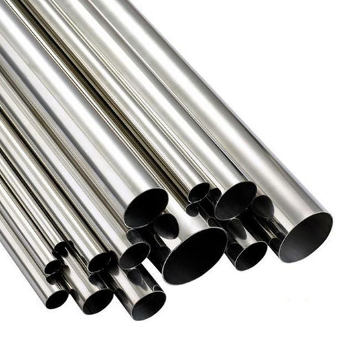 2.500" OD x 16ga Welded Tube 321 Stainless - 2'-0" Length - Ace Race Parts