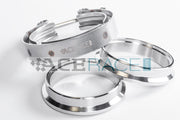 3.000" V-Band Assembly Mild Steel/Stainless Combination - Standard Clamp - Ace Race Parts