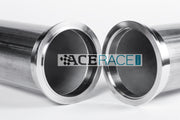 3.000" V-Band Assembly Mild Steel/Stainless Combination - Standard Clamp - Ace Race Parts