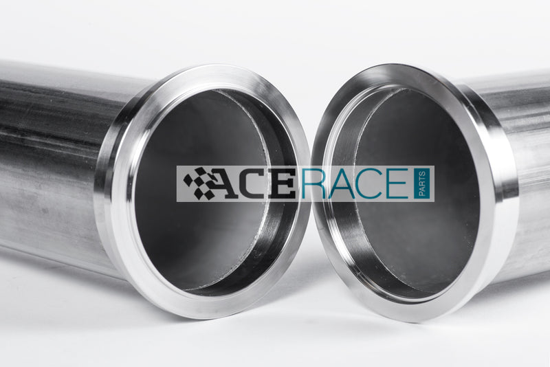 2.500" V-Band Assembly Mild Steel/Stainless Combination - Standard Clamp - Ace Race Parts