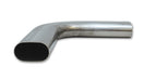 Vibrant 3.50" 16ga 90° Oval (Horizontal) Mandrel Bend 304 Stainless - Ace Race Parts