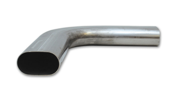 Vibrant 3.00" 16ga 90° Oval (Horizontal) Mandrel Bend 304 Stainless - Ace Race Parts