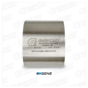 G-Sport Gen2 HO EPA compliant catalytic converter core, 4.000" body | Ace Race Parts