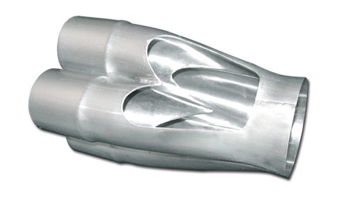 Vibrant 2.00" Inlet ID x 4.00" Merge Outlet OD 4-1 Merge Collector — 304 Stainless - Ace Race Parts