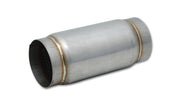 Vibrant Race Muffler 3.5" Inlet x 5" Long 304 Stainless (17965) - Ace Race Parts